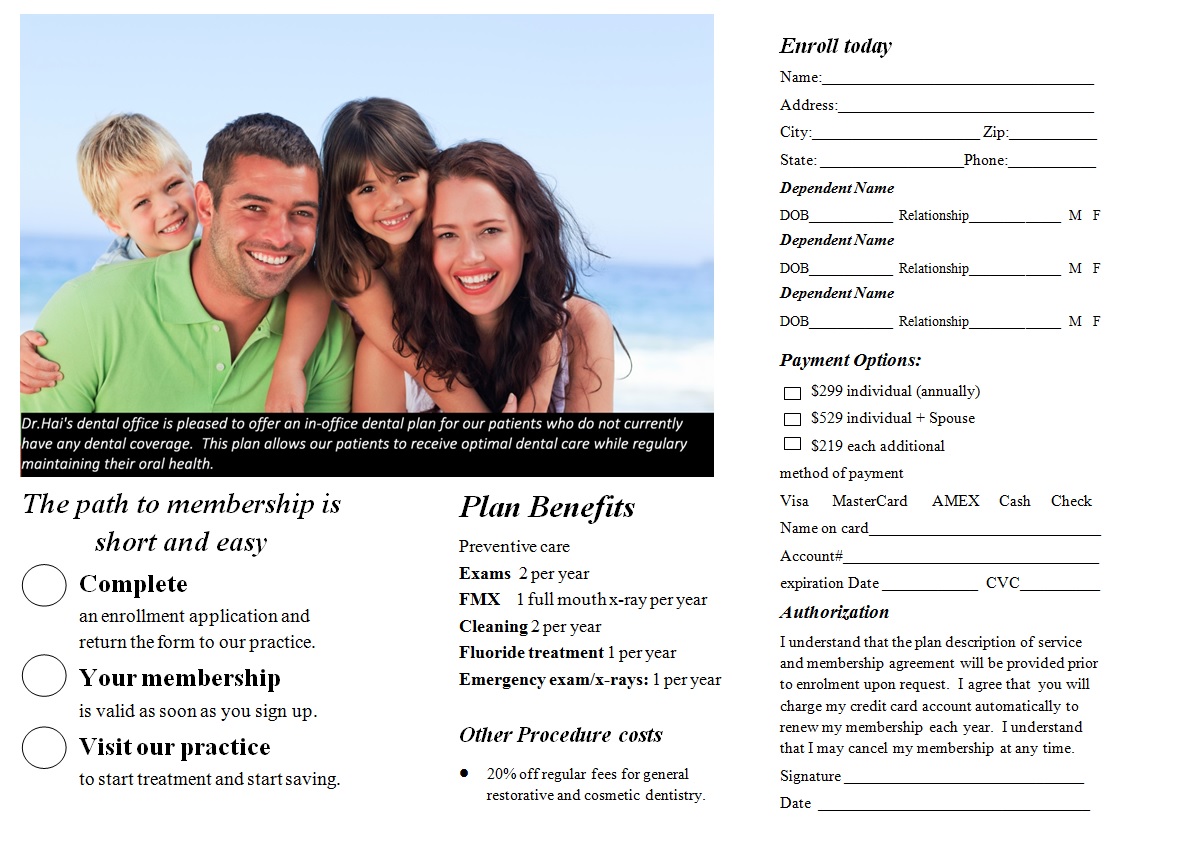 Patient Information Dental Fact Sheets